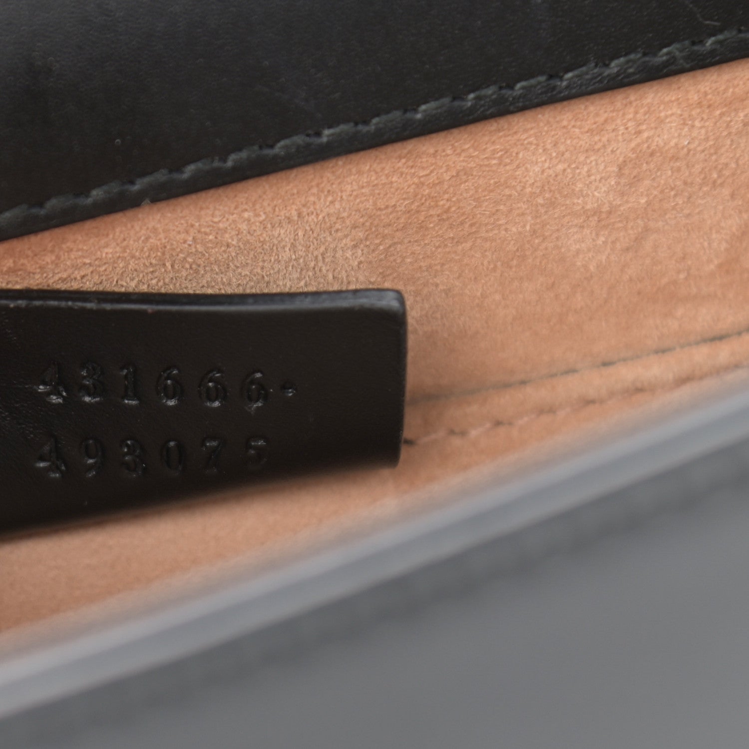 Gucci Calfskin Mini Sylvie Chain Shoulder Bag Black 7 of 13