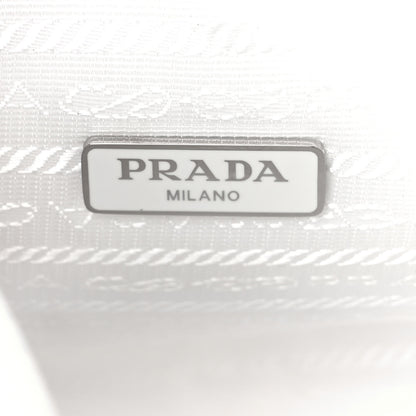 Prada Tessuto Nylon Polka-Dot Mini Re-Edition 2000 Bag White Black 5 of 8