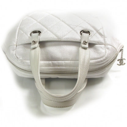 Chanel Paris Biarritz Quilted Tote White 7 of 13