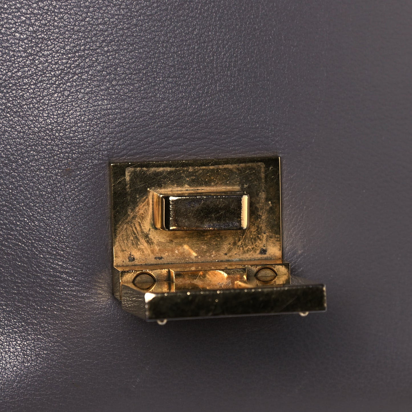 Crocodile Embossed Nubuck Medium Trapeze Grey