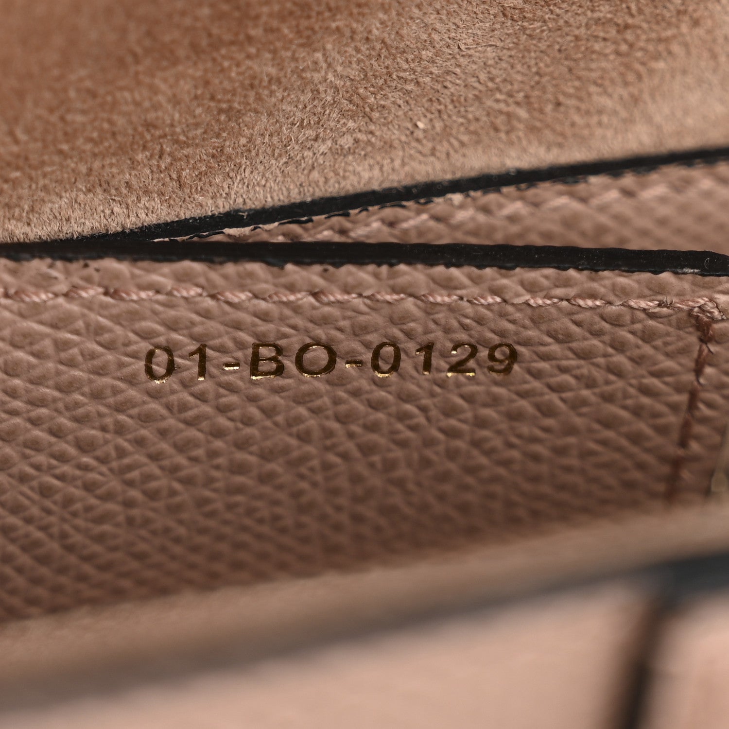 Christian Dior Grained Calfskin Saddle Bag Fard 7 of 12