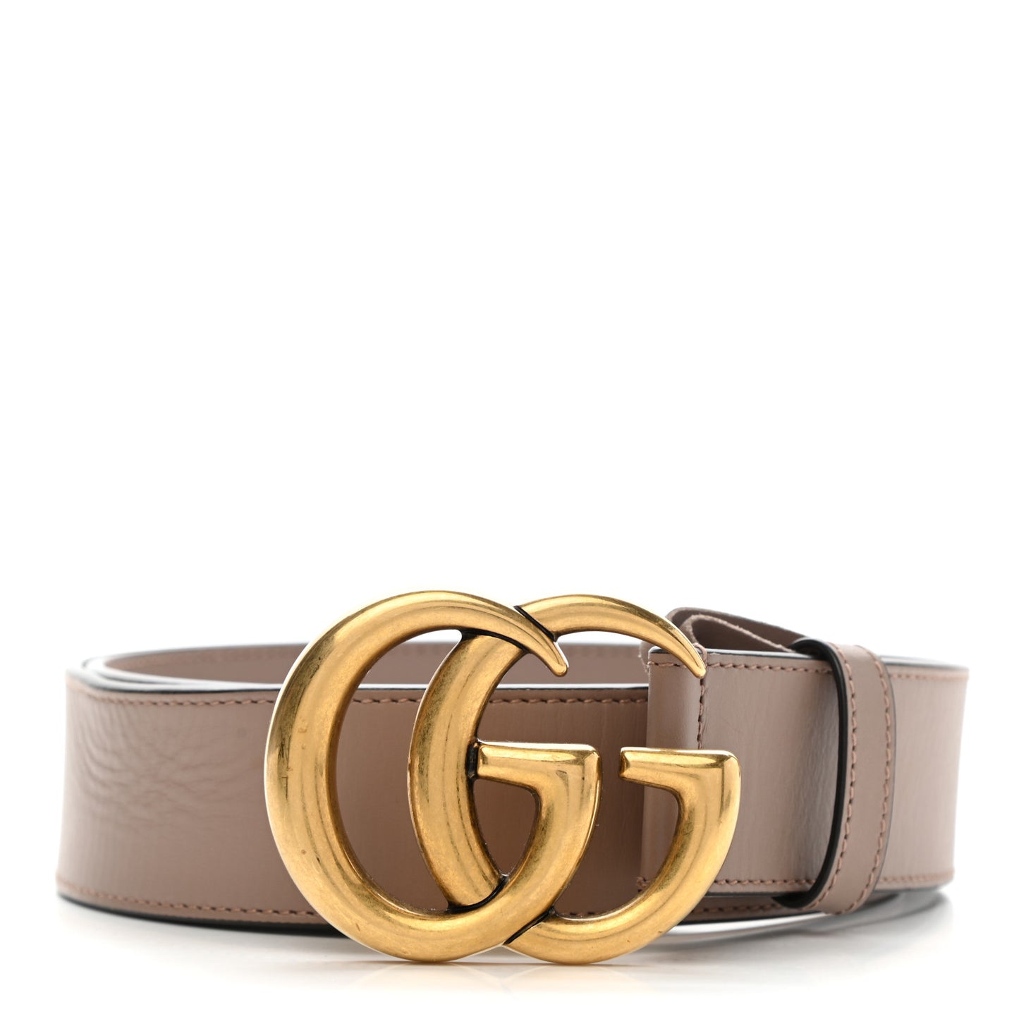 Calfskin Double G 40mm Belt 85 34 Porcelain Rose