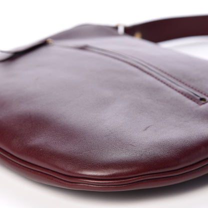 Celine Lambskin Hobo Burgundy 5 of 7