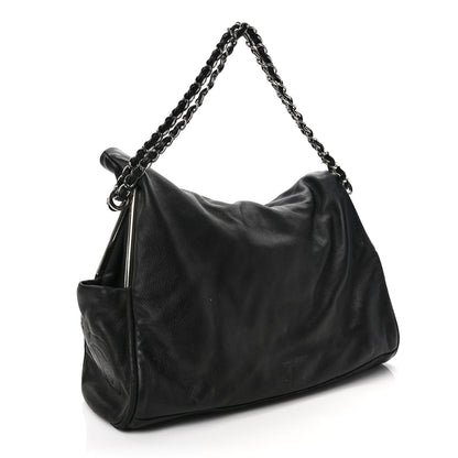 Chanel Lambskin Large Ultimate Soft Tote Black 2 of 12
