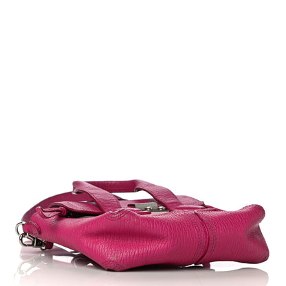 3.1 Phillip Lim Textured Calfskin Mini Pashli Satchel Fuschia 4 of 34