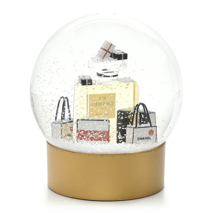 Chanel Glass N°5 Perfume Bottle Snow Globe 3 of 8