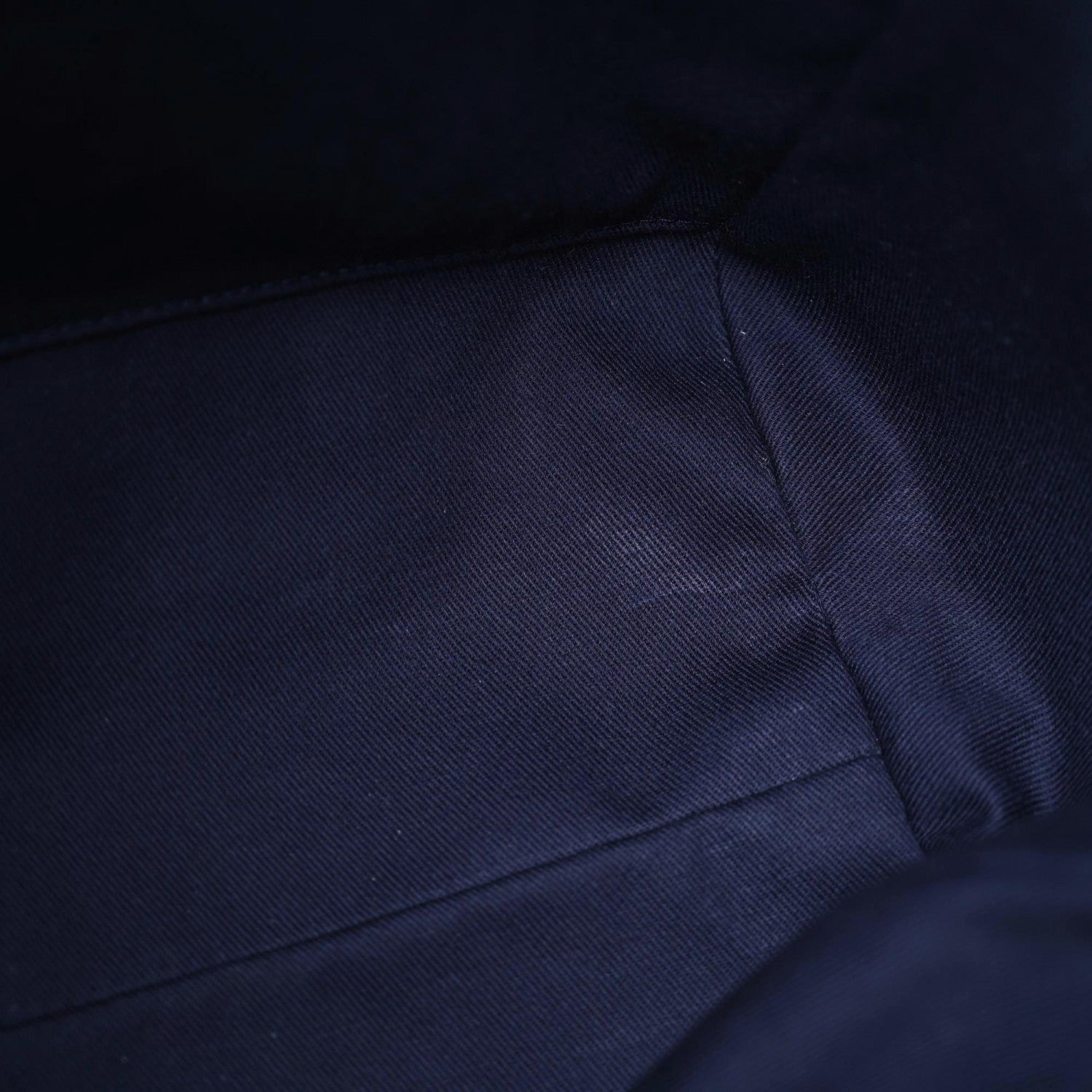 Chanel Mixed Fibers Calfskin Medium Deauville Tote Dark Blue 9 of 14