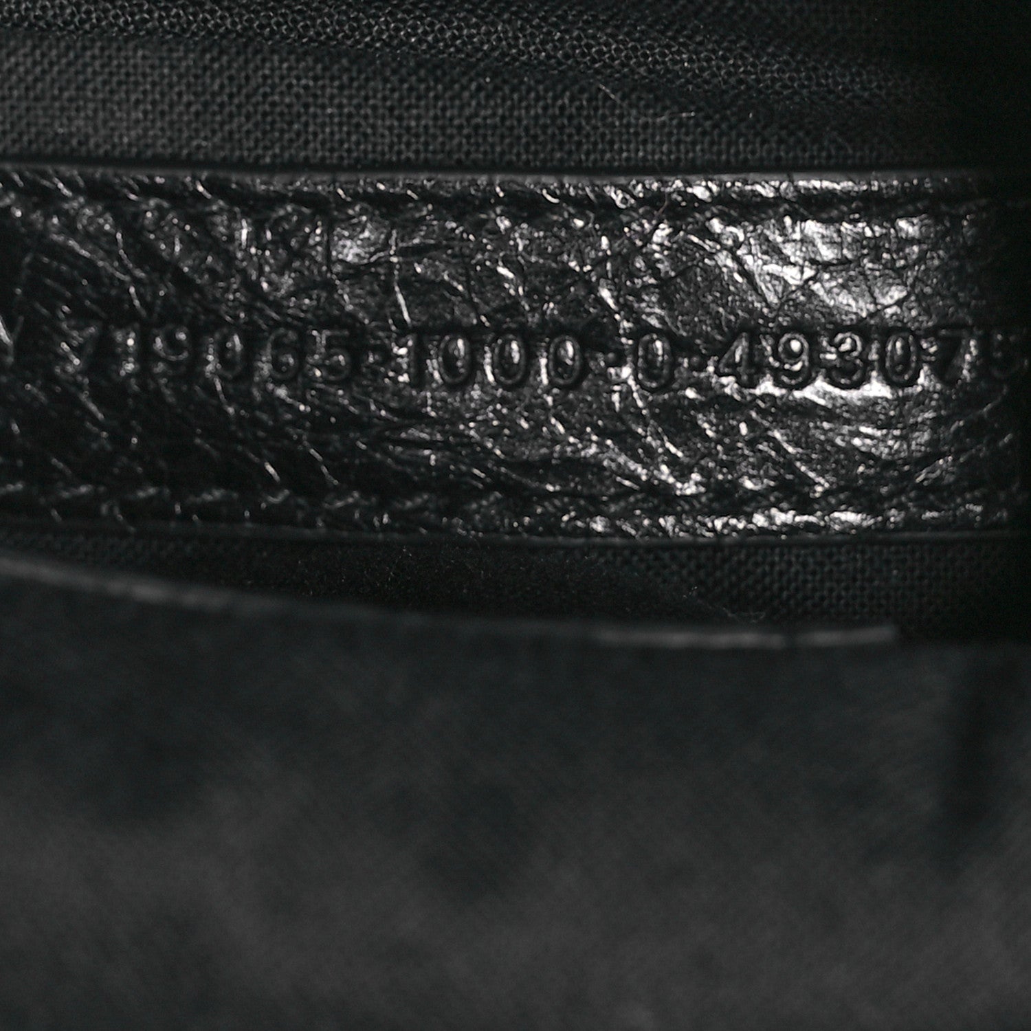Balenciaga Agneau Arena Le Cagole Crossbody Bag Black 8 of 12