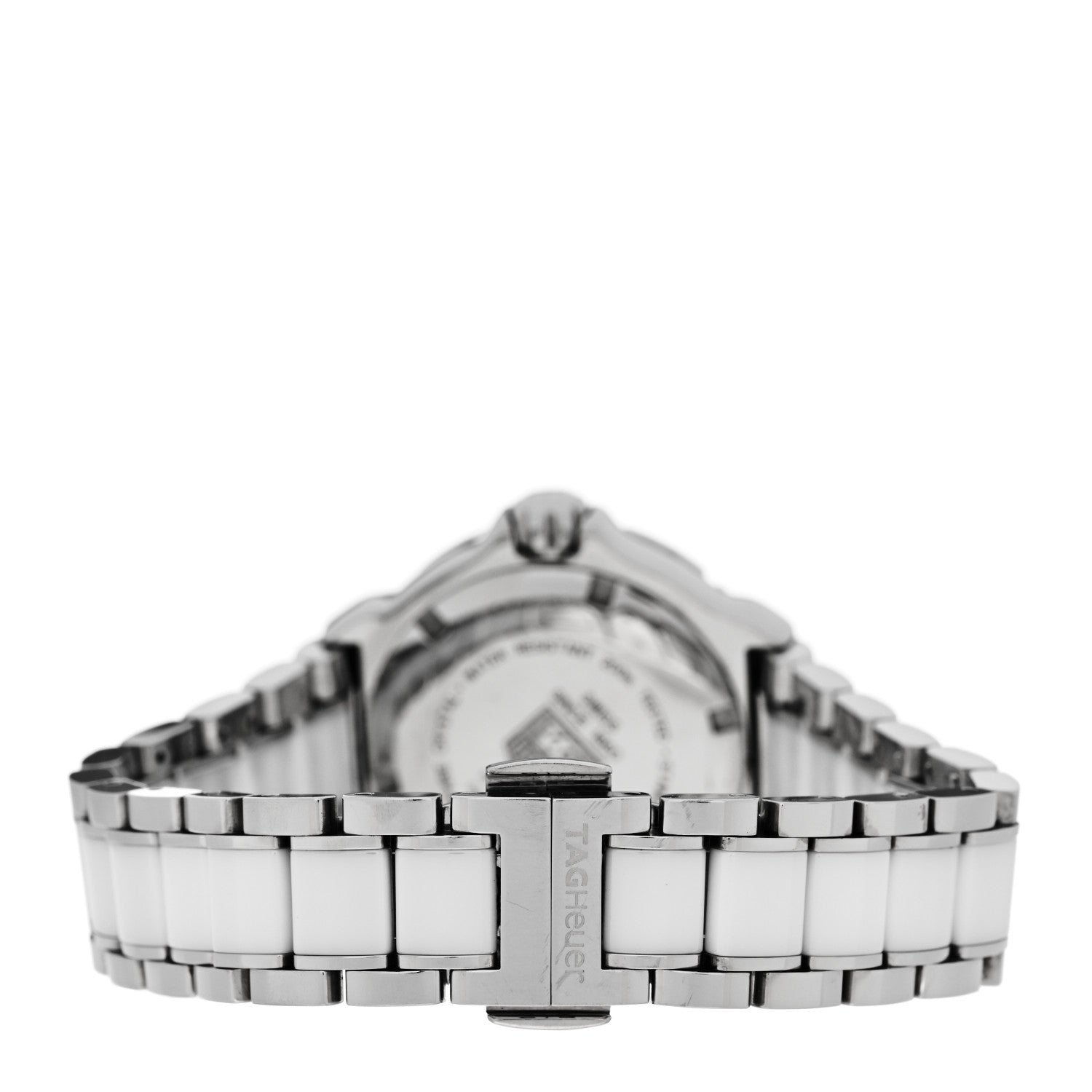 Tag Heuer Stainless Steel Ceramic Diamond 34mm Formula 1 Quartz Watch White WAH1213 3 of 5