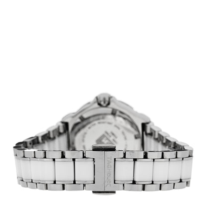 Tag Heuer Stainless Steel Ceramic Diamond 34mm Formula 1 Quartz Watch White WAH1213 3 of 5