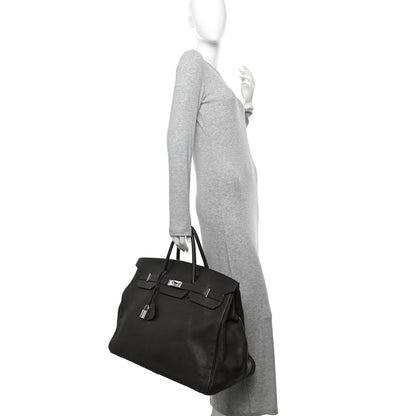 Hermes Togo Travel Birkin 50 Chocolate 2 of 14