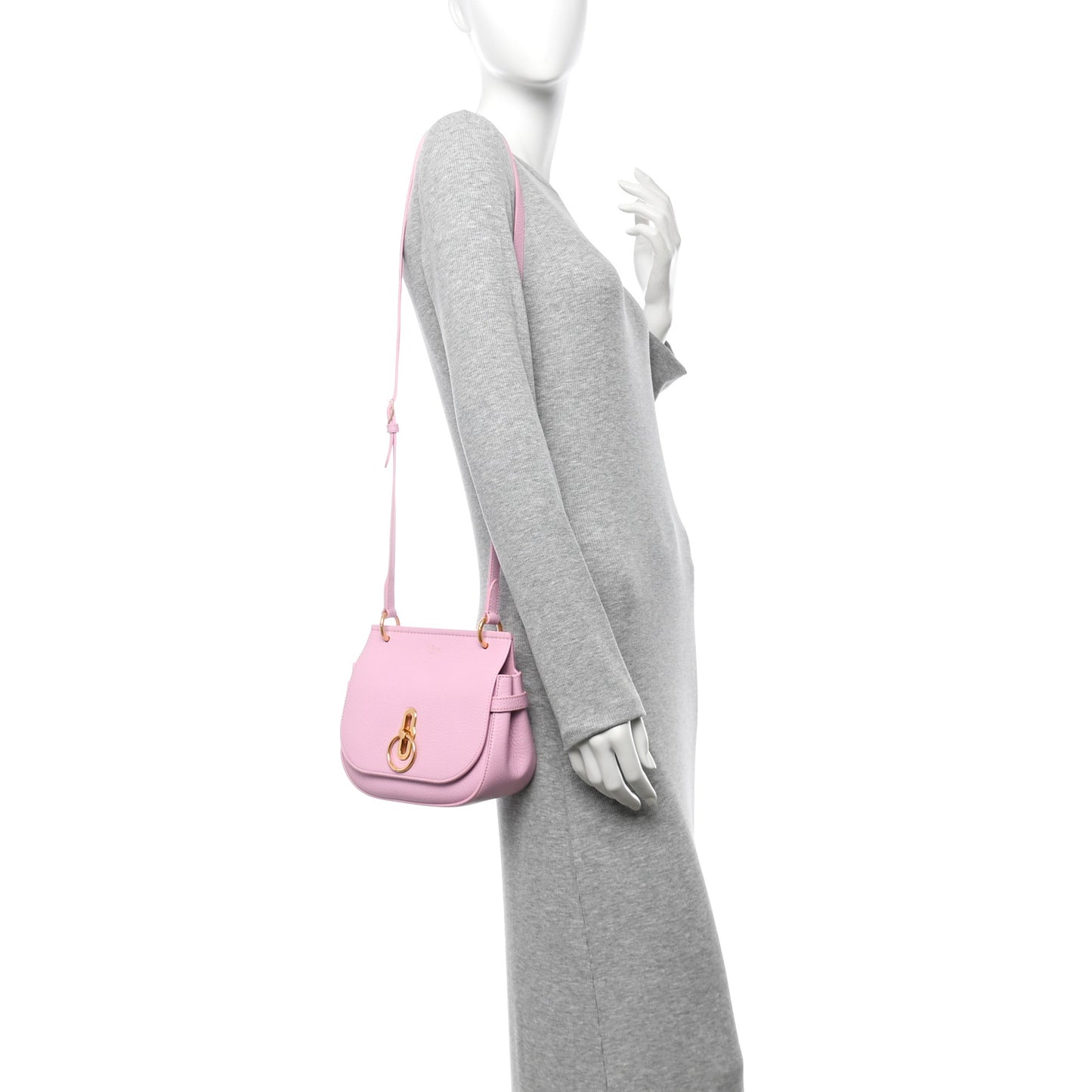 Small Classic Grain Small Amberley Satchel Lilac