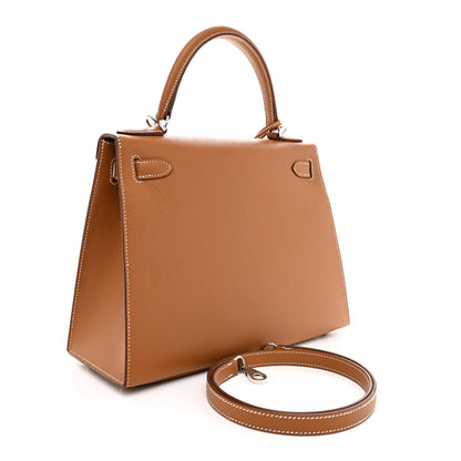 Hermes Epsom Kelly Sellier 28 Gold 3 of 13
