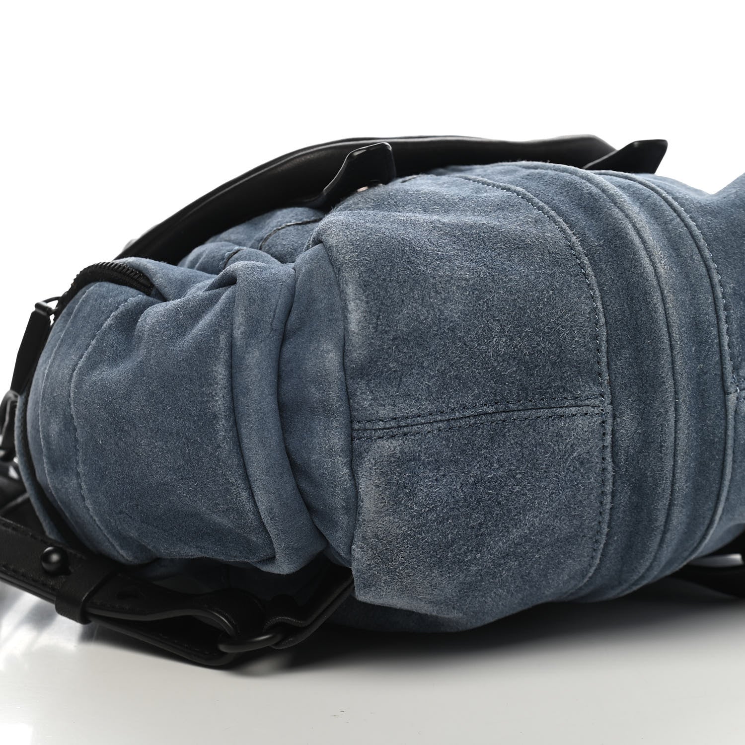 Alexander Wang Lambskin Suede Mini Marti Backpack Blue Black 8 of 9