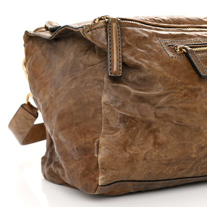 Givenchy Tumbled Sheepskin Medium Pandora Charcoal 9 of 13