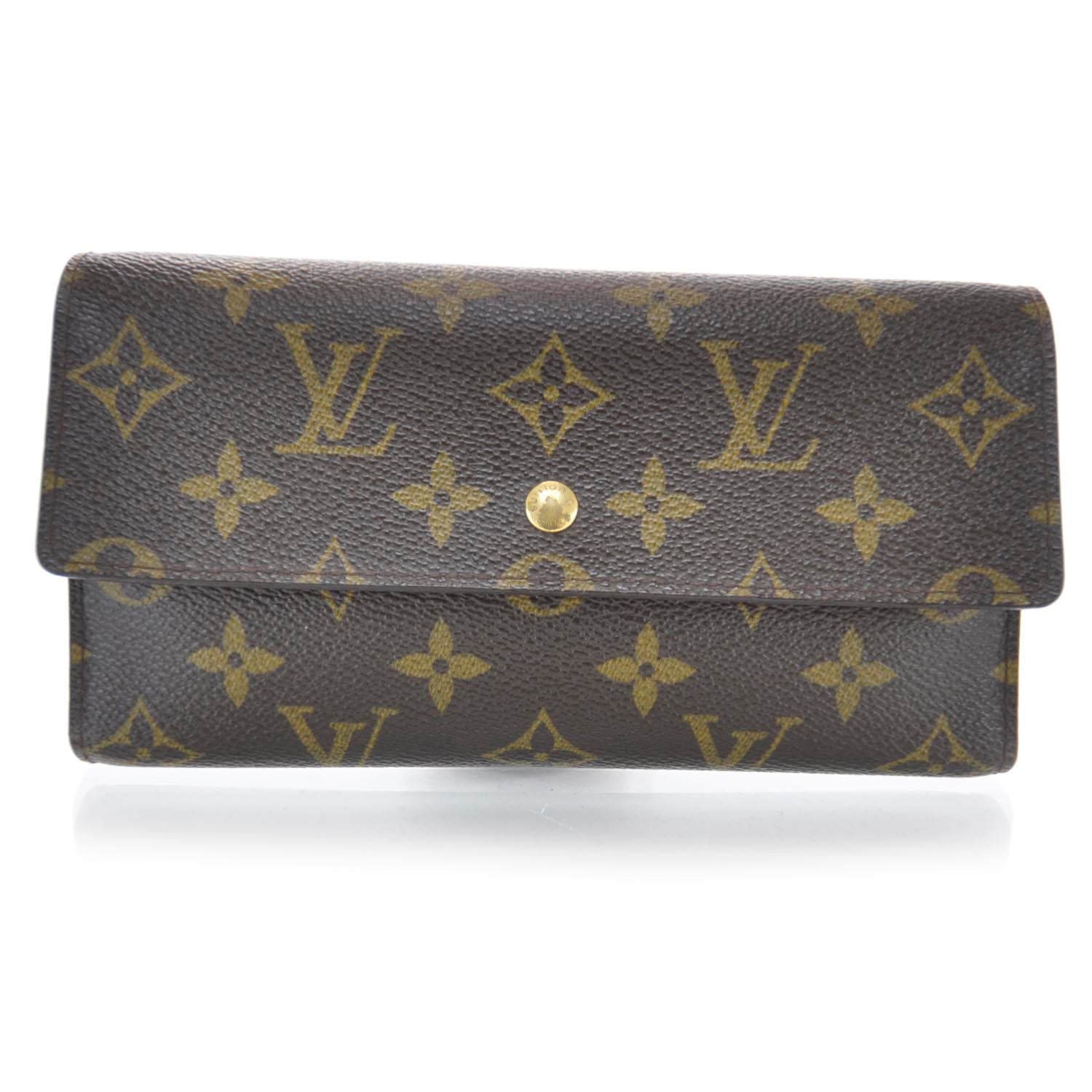 Louis Vuitton Monogram Porte Tresor International Wallet 1 of 5