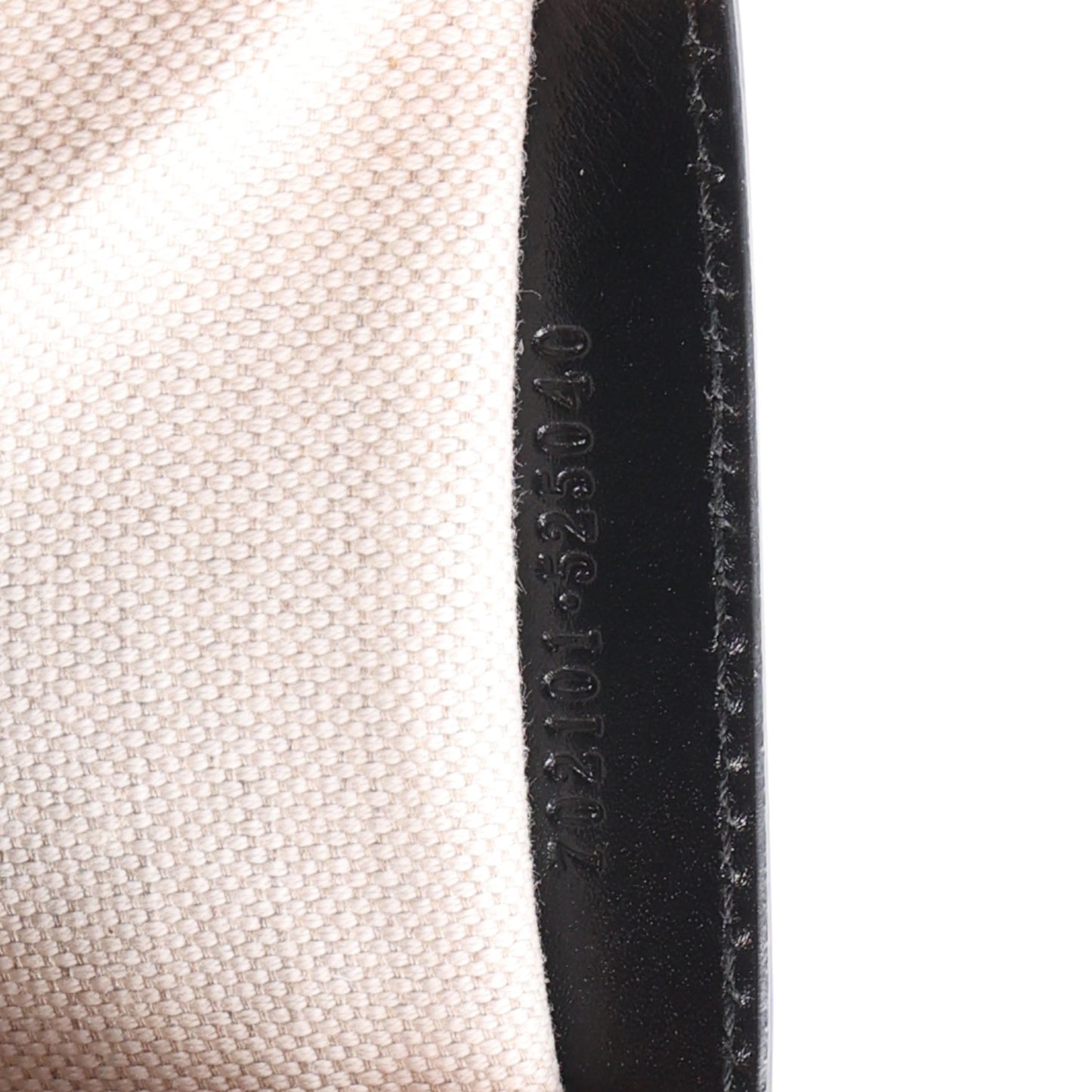 Calfskin Bamboo Backpack Black