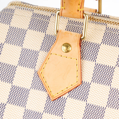 Louis Vuitton Damier Azur Speedy 25 9 of 13