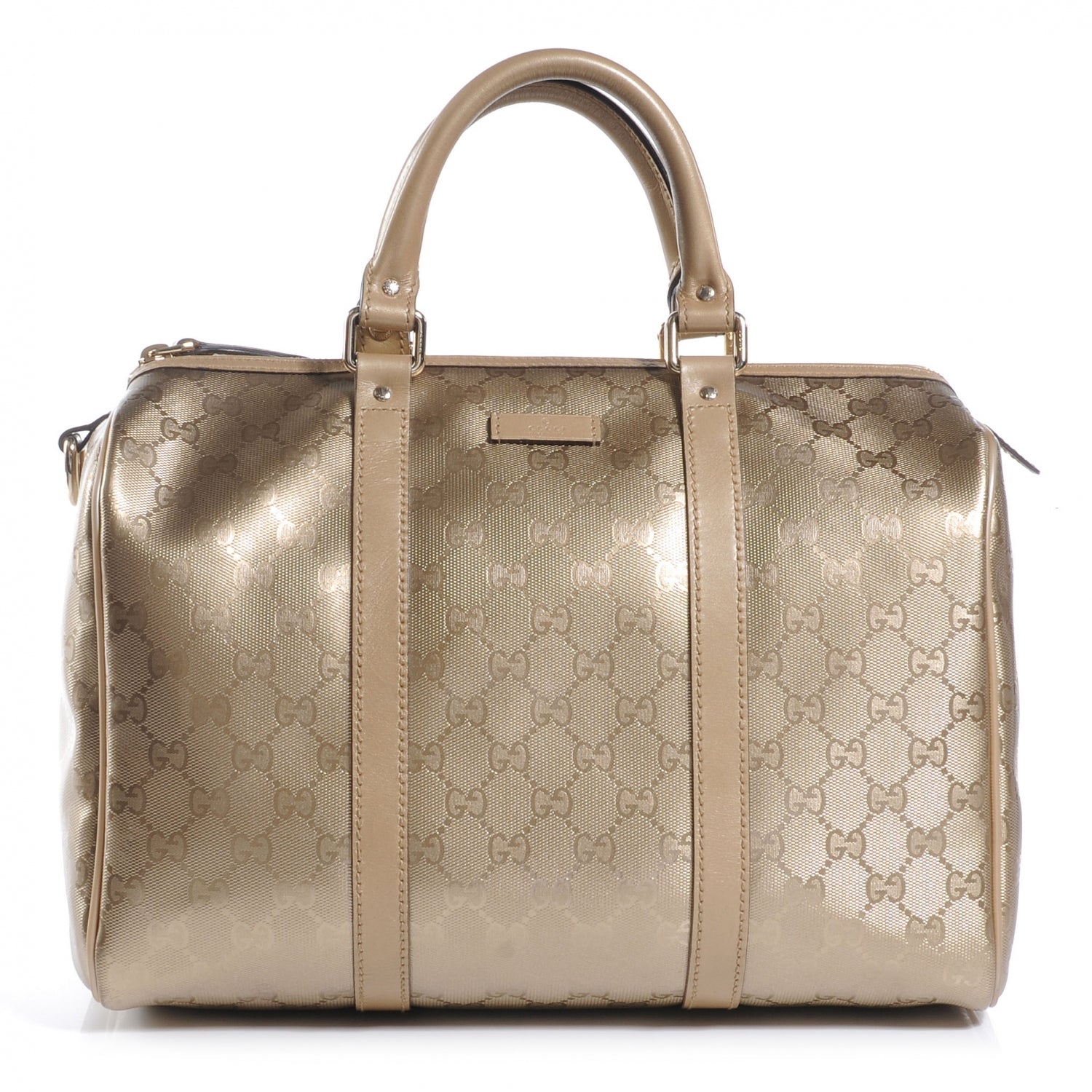 Gucci Imprime Monogram Medium Joy Boston Champagne 1 of 7