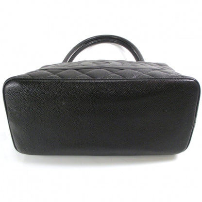 Chanel Caviar Medallion Tote Black 4 of 10