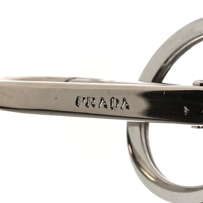 Prada Saffiano Giulietta Robot Trick Keychain Begonia 3 of 5