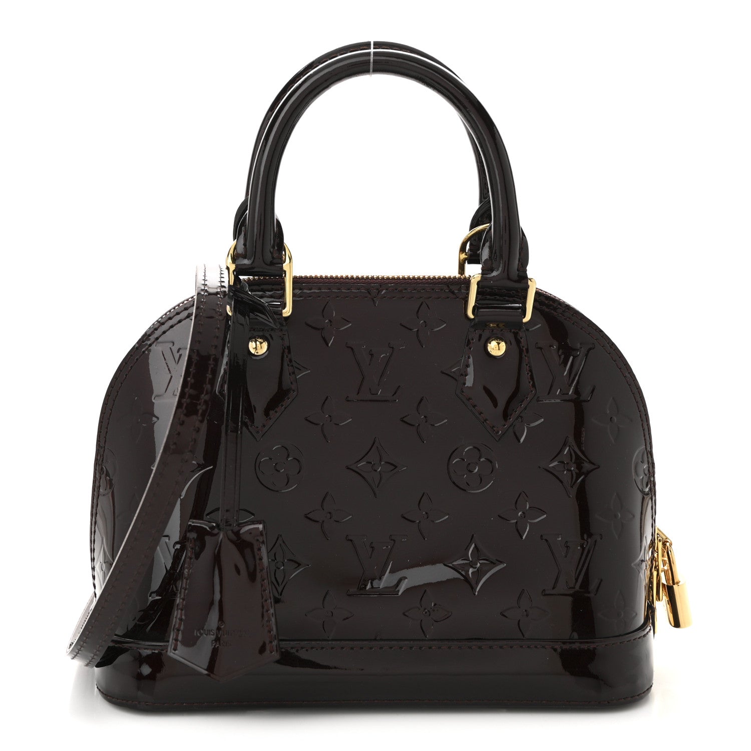 Louis Vuitton Vernis Alma BB Amarante 1 of 10