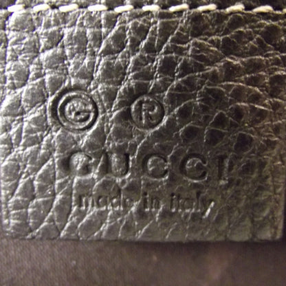 Gucci Crystal Monogram Dollar Calfskin Medium Joy Boston Beige Ebony Testa di Moro 10 of 11