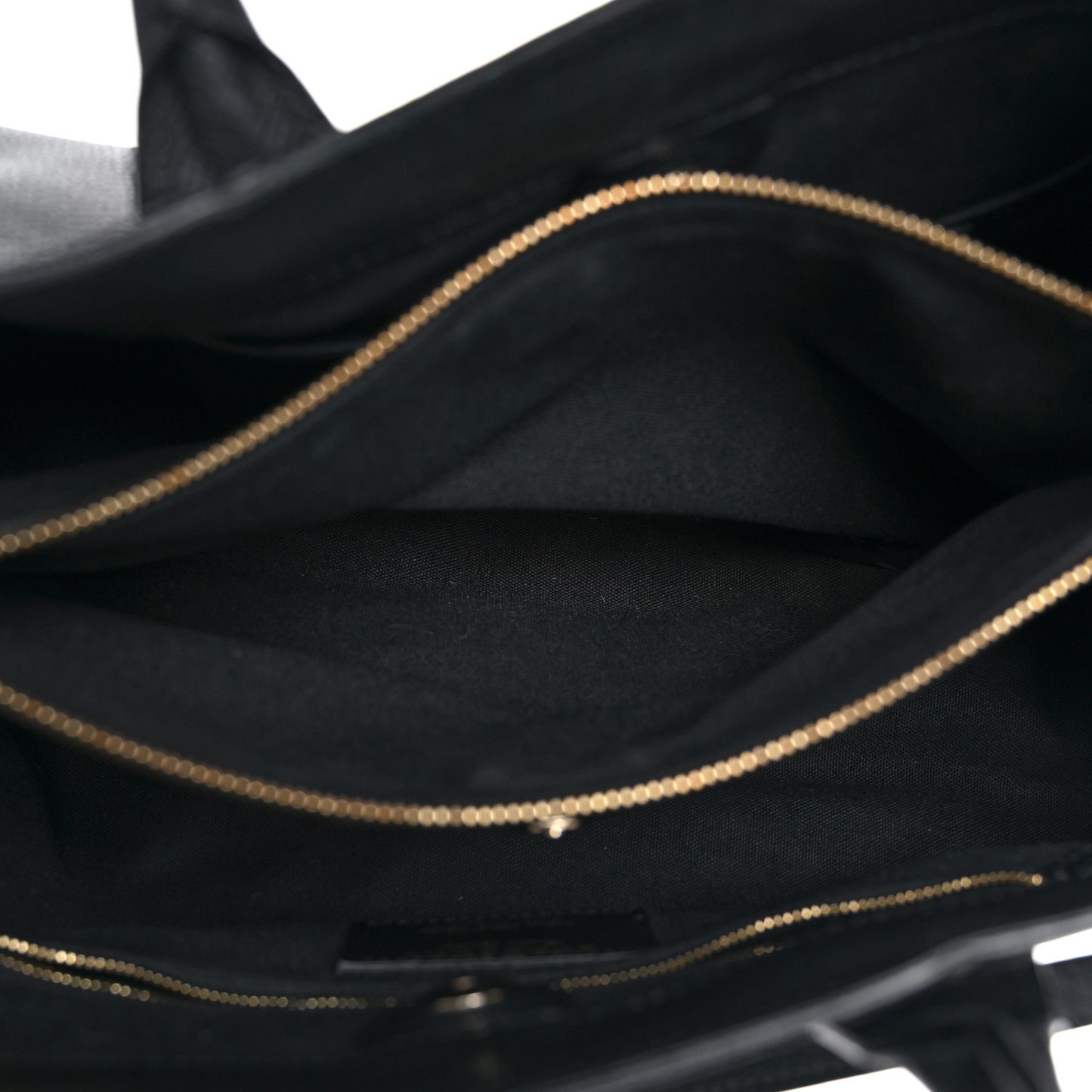 Grainy Calfskin House Check Large Banner Tote Black