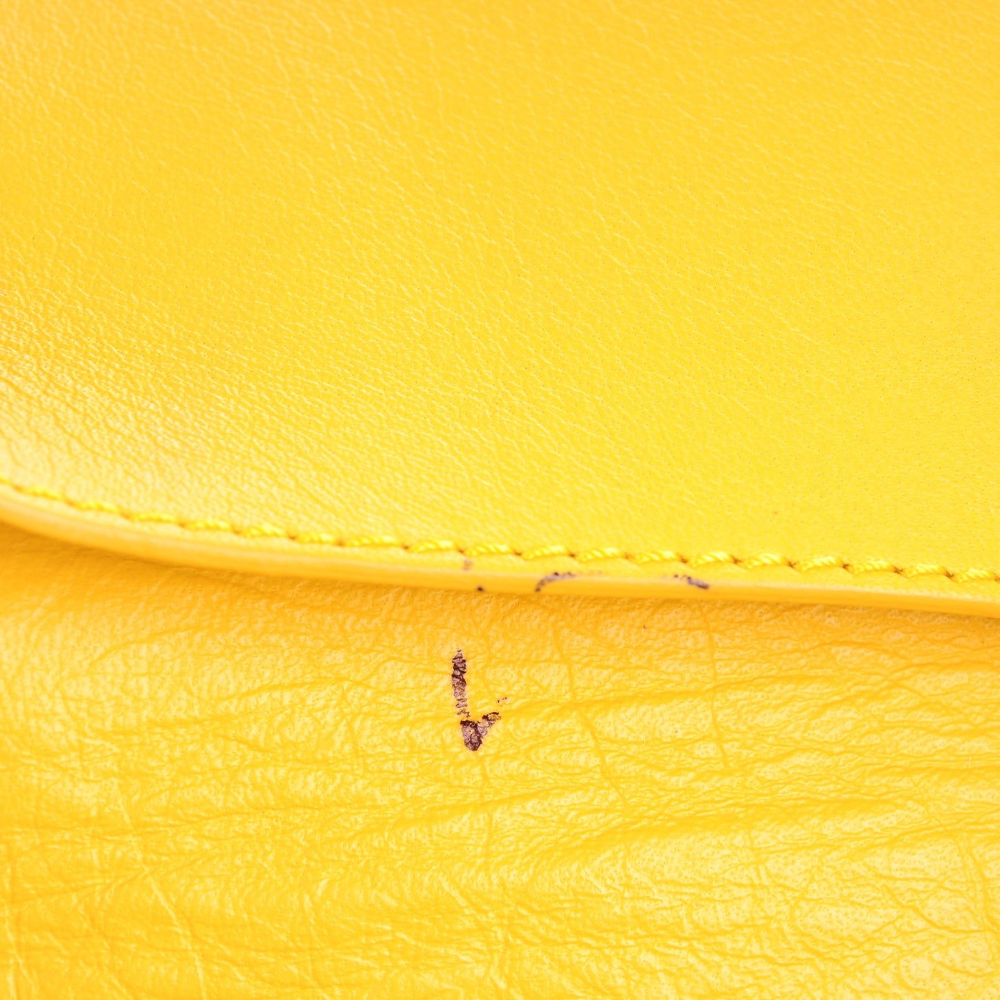 Supple Calfskin Papier A4 Zip Around Tote Jaune Soleil