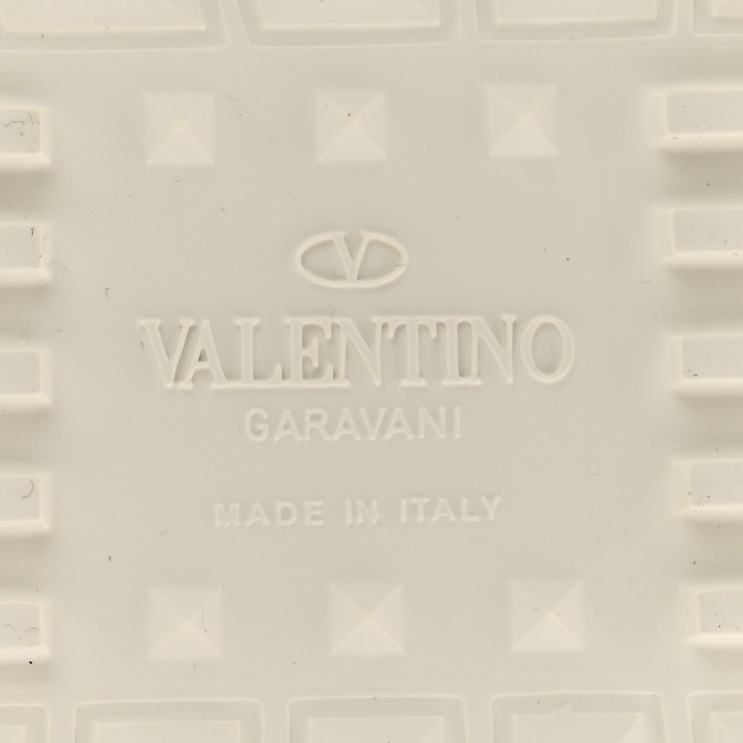 Valentino Garavani Calfskin Rockstud Untitled Open Sneakers 40 White Black 7 of 10