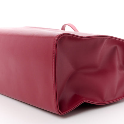 Telfar Vegan Leather Medium Shopping Bag Oxblood 10 of 10