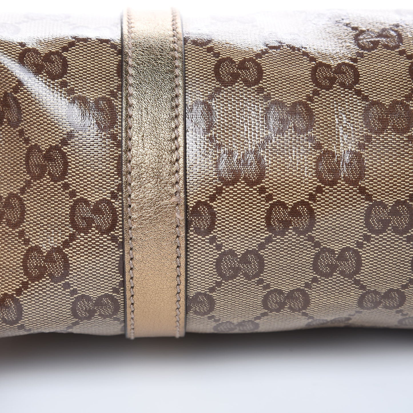 Crystal Monogram Medium Joy Shoulder Bag Bronze