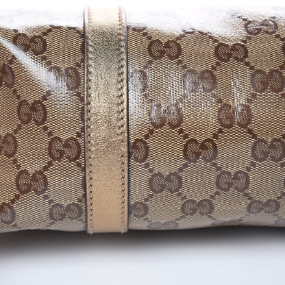 Gucci Crystal Monogram Medium Joy Shoulder Bag Bronze 10 of 15