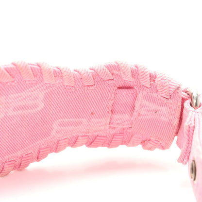 Balenciaga Denim BB Monogram Le Cagole Shoulder Bag XS Pink 13 of 13