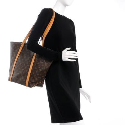 Louis Vuitton Monogram Sac Shopping Tote 2 of 17