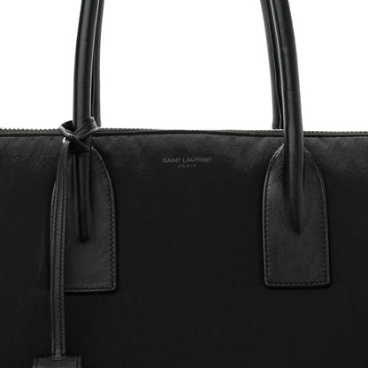 Saint Laurent Nylon Calfskin 48H Sac De Jour Duffle Black 8 of 13