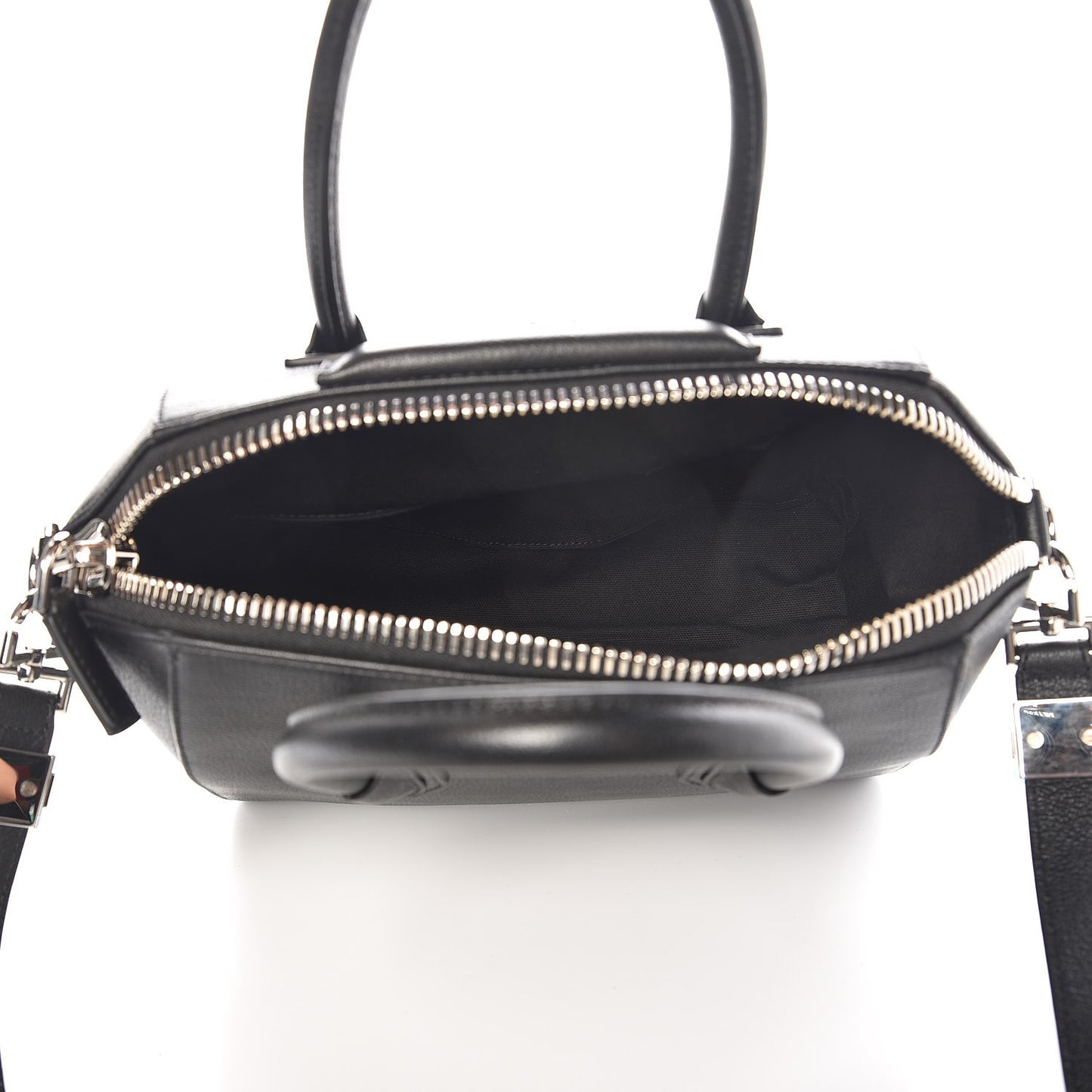 Sugar Goatskin Small Antigona Black
