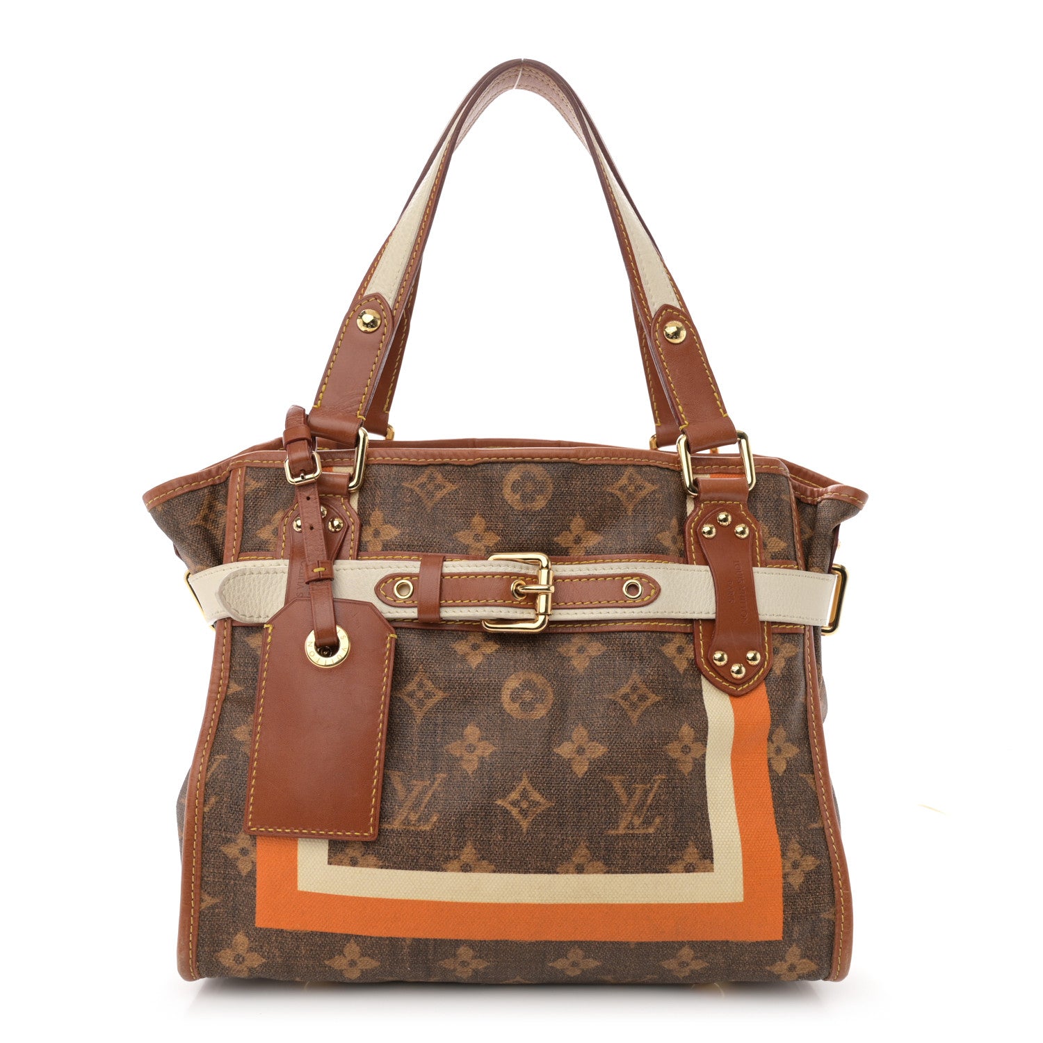 Louis Vuitton Monogram Rayures Tisse Sac PM 1 of 12