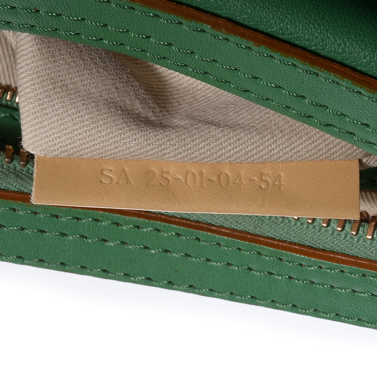Chloe Calfskin Handbag Green 7 of 8