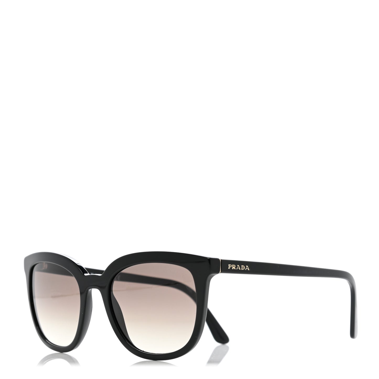 Acetate Pillow Cat Eye Sunglasses SPR 03X Black