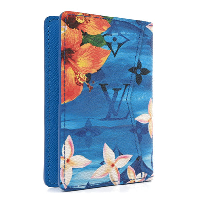 Louis Vuitton Monogram Surfin' Pocket Organizer NM Blue 3 of 7