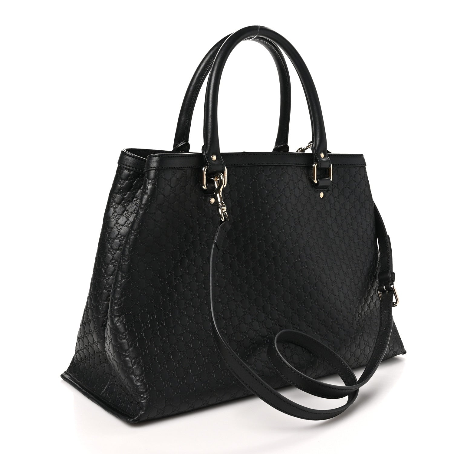 Gucci Soft Microguccissima Medium Tote Black 3 of 12