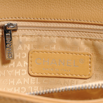 Chanel Caviar Mademoiselle Lock Cerf Shopper Tote Beige 6 of 8