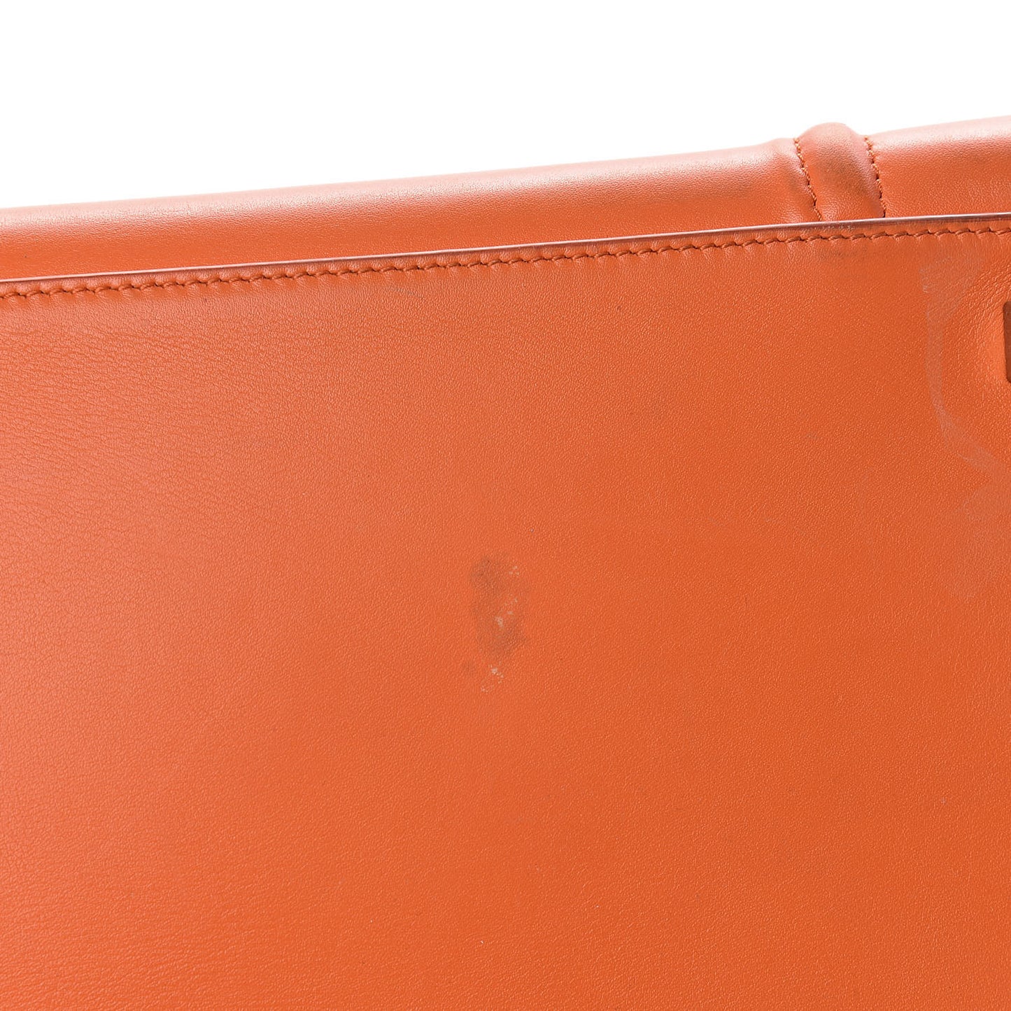 Supple Calfskin Medium Phantom Luggage Orange