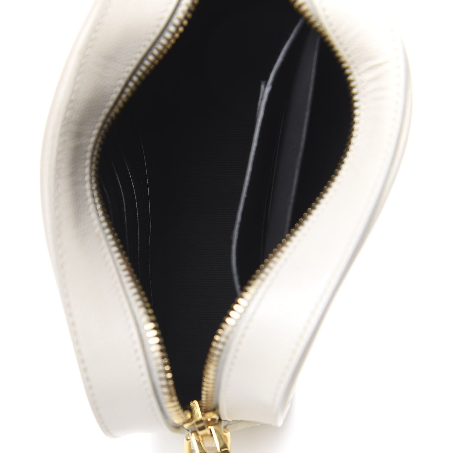 Saint Laurent Grain De Poudre Small Classic Monogram Camera Bag White 5 of 12