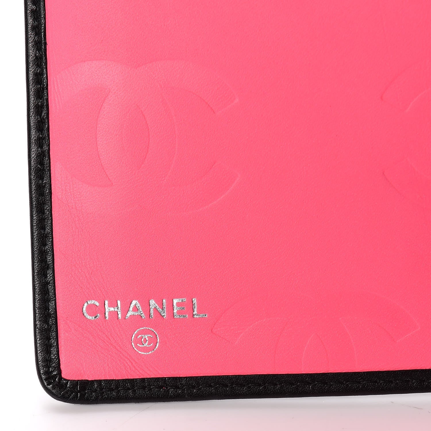 Chanel Calfskin Quilted Cambon Yen Wallet Black 6 of 8