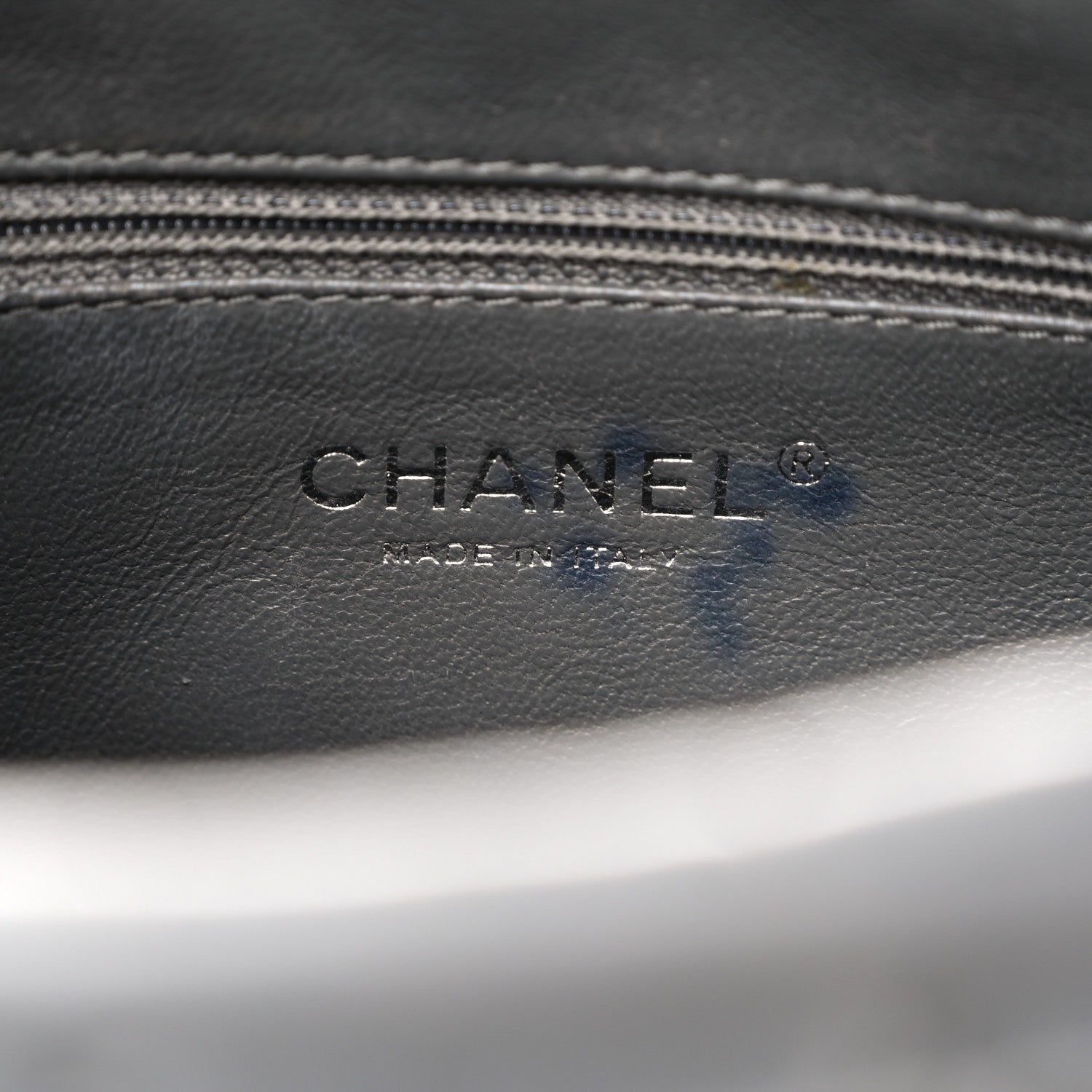 Chanel Aged Calfskin Quilted Medium Reissue Camera Case Grey 6 of 11
