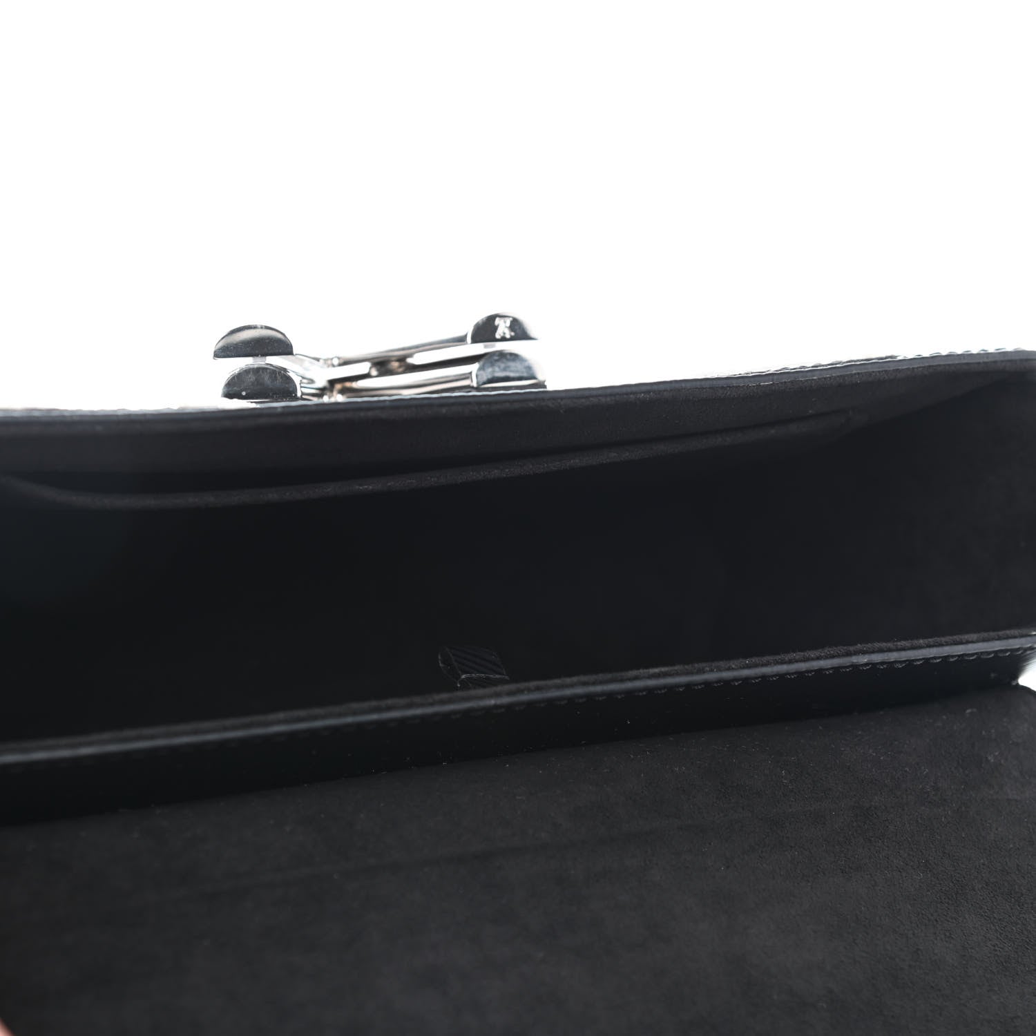 Louis Vuitton Epi Monogram Twist Shoulder Bag MM Black 4 of 4