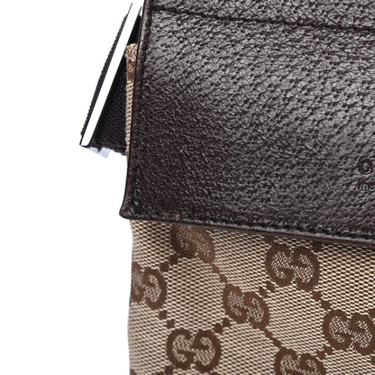 Gucci GG Monogram Double Pocket Belt Bag Dark Brown 7 of 7