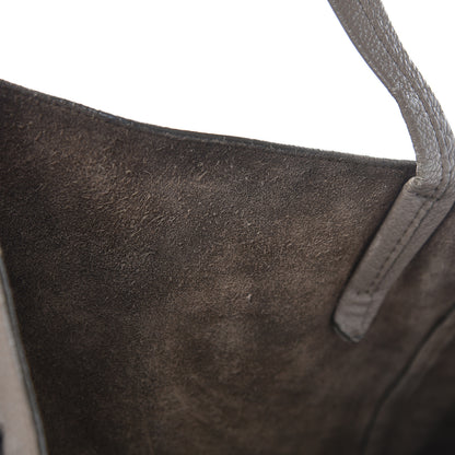 Celine Soft Grained Calfskin Medium Belt Cabas Phantom Taupe 10 of 20